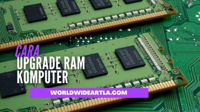 Cara upgrade RAM komputer gaming untuk meningkatkan performa